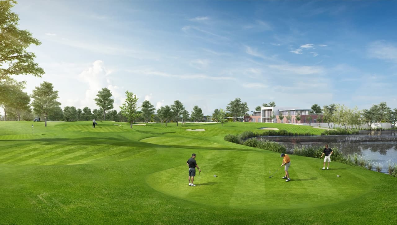 Học viện golf quốc tế Els Performace tại Ecopark